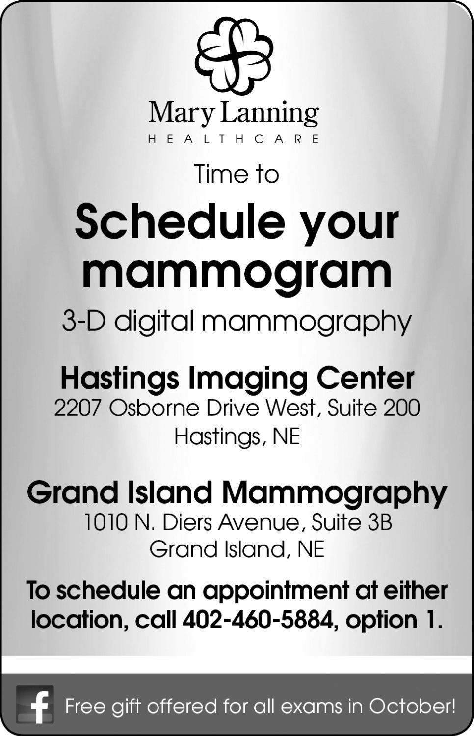 Mary Lanning imaging center ad